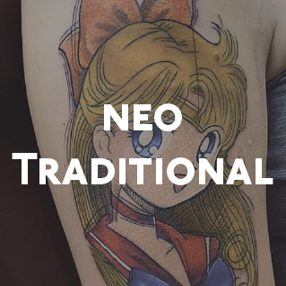 What are neo traditional tattoos, neo traditional, tattoos, color tattoos, jason rodgriuez, cesar perez, tattoo artists